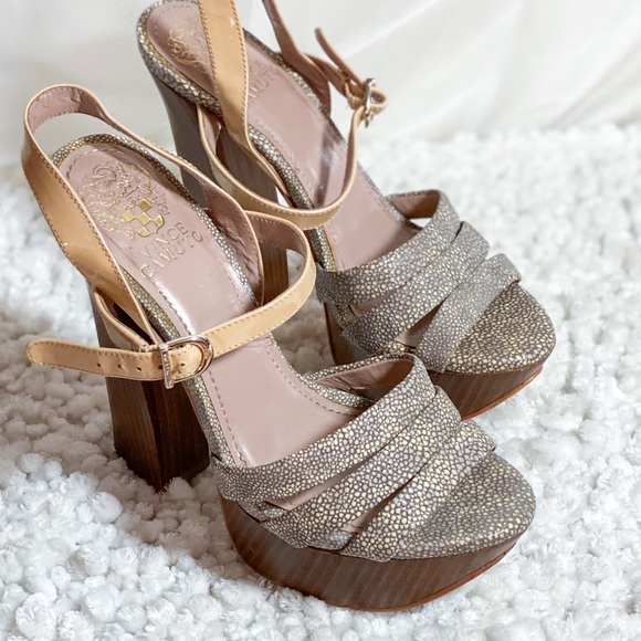 Vince Camuto Shoes - euc Vince Camuto Block Heels 7